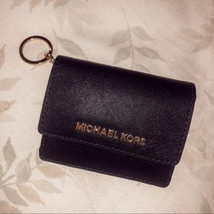 Michael Kors Jet Set Travel Card Case Key Holder